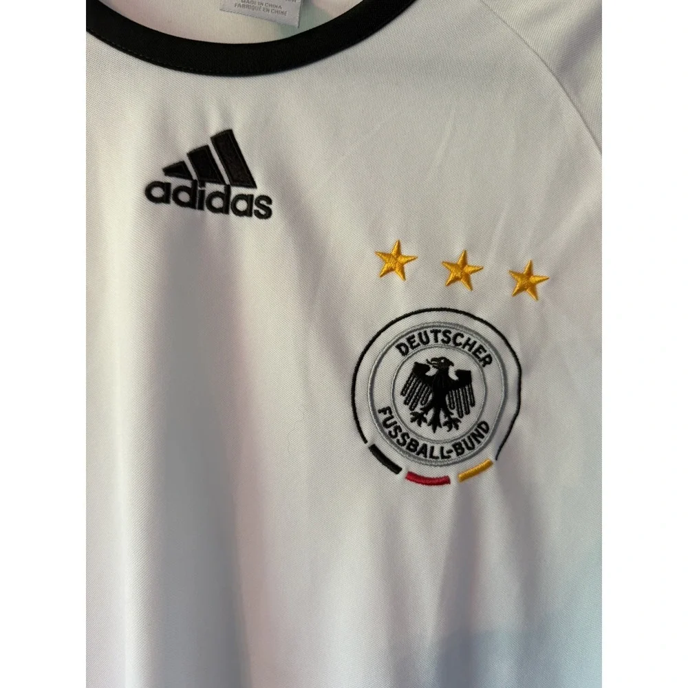 Germany National football Soccer team Adidas jersey home shirt 2007‎ Climalite